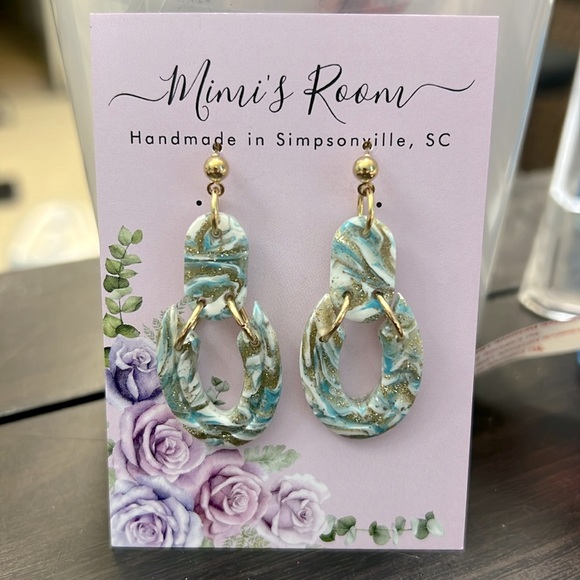 Jewelry - Handmade polymer clay earrings